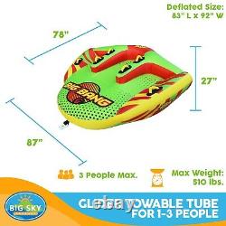 Big Sky Glider Water Towable Tube for 1-3 People
