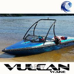 Blemished Wakeboard Tower BLACK Vulcan Boost from WAKE ESSENTIALS
