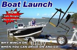 Boat Launch Trailer Latch Catch Launch Retrieve for Alloy & Fibreglass Boats