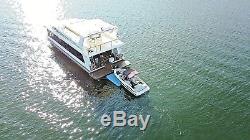 Boat & Ski Dock, Inflatable Floating Boat Dock, Houseboat, Pontoon, Fender