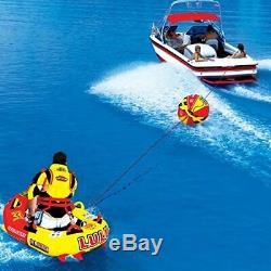 Boat Sportsstuff 4K Booster Ball 4 Tow Ropes Water Tube Towables 53-2030