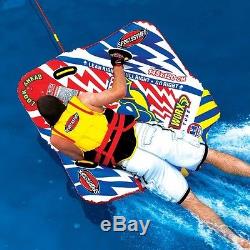 Boating Sportsstuff Bat-X-Ray Doable Towable Water Tube 1 Person Rider 53-1510