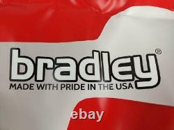 Bradley 50 River Tube Flag Print