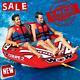 Cockpit Tube Towable Water Ski 2-person Coupe Boat Inflatable Water Sports Pool