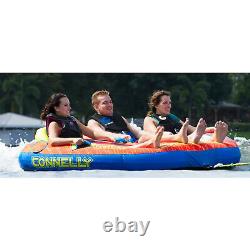 CWB Connelly Triple Threat 3 Person Inflatable Boat Towable Water Inner Tube
