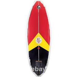 CWB Heavy Duty Extra Grip Connelly Ride Wakesurf Board & Tail Fins for Beginners