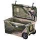 Chillmate 70 Cooler Box With Wheels Army Camo Icebox For Fishing And Camping