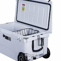 ChillMate 70 Cooler Box With Wheels Granite Icebox For Fishing and Camping