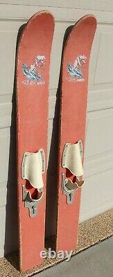 Classic 1950's era White Bear Water Skis, White Bear Lake, Minnesota, Cabin Art