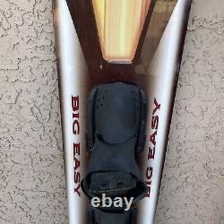 Connelly Big Easy Slalom Water Ski Board Large with Original Bindings 700 sq.in
