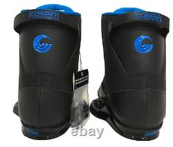 Connelly Empire Men's Wakeboard Bindings, Open Toe EVA Adjustable Stretch Lacing