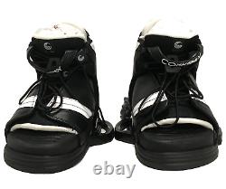 Connelly Tyke Youth Wakeboard Bindings Hinge Tech Dual Lace Secure Boot One Size