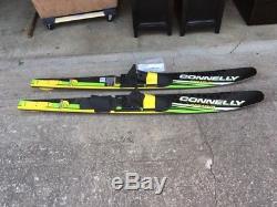 Connelly stratus combo Water Skis Slide Adjustable Bindings boat ski waterskis