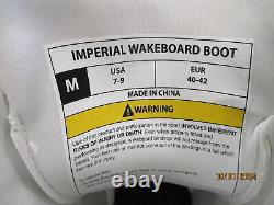Ctrl Imperial V2 Men's Size 7 9 Wakeboard Bindings Wkbctimpwhmed180 Boat
