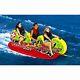 Dragon Boat 1-3 Persons Tube Inflatable Towable Lounge Water-ski Banana Boat