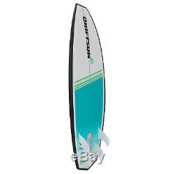 Driftsun Throwdown Wakesurf Board 4' 8 Epoxy Fiberglass Wakesurfer