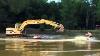 Excavator Water Skiing A Funny Video