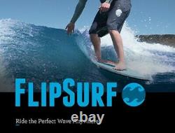 FATSAC FlipSurf ADJUSTABLE PRECISION WAKE SHAPER MAGNETIC ATTACH WAKE SURF BOAT