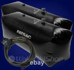 Fat Sac V-drive Wakeboard Boat Ballast Bag Set And Pump Black W701 W709-supa