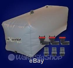 Fly High Fat Sac Malibu Axis Hi Flo Plug N Play Surf Boat Ballast Bag Kit 750lbs