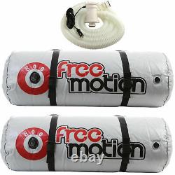 Freemotion Wakeboard Wakesurf Ballast Fat Sac Package 1600lbs + Pump