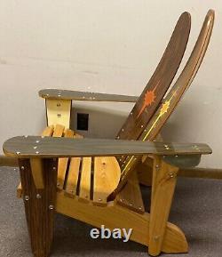 GOLD SURFER Adirondack Style Water Ski Chair ski-daddle