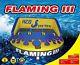 H2o Sporting Flaming Iii 1 2 3 Person Water Ski Tube Towable Sea Doo