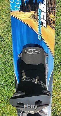 HO Charger Competion Freeride Series Super Sidecut 69 Waterski with Bag