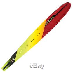 Ho Skis Freeride Slalom Water Ski 71 Color Red/yellow New