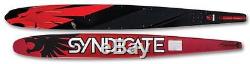 Ho Skis Syndicate A3 Slalom Water Ski 66 Color Red/black New