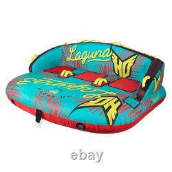 HO Sports Laguna 3-Person Ride-On Towable Tube with Attachments (Open Box)