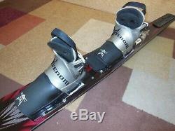 HO Triumph 67 Double Boot Venom Slalom Waterski Adjustable Fin Large Boot