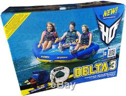 Ho Sports Delta 3 Tube With Pump & Rope - Capacity 3 People - Brand New
