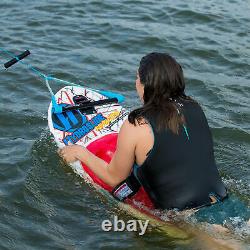 Hydroslide 2191160 Revolution Water Kneeboard with Hydro Hook Tow Point, White