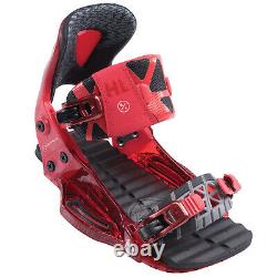 Hyperlite 2019 The System Pro (Red) Wakeboard Bindings-6-9