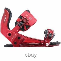 Hyperlite 2019 The System Pro (Red) Wakeboard Bindings-6-9