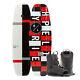 Hyperlite Motive Wakeboard 140 Cm Withfrequency Boot 2020 Edition Black/red