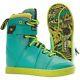 Hyperlite Process Mens Wakeboard Boots Color Green Size 10 New