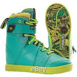 Hyperlite Process Mens Wakeboard Boots Color Green Size 9 New