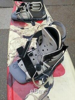 Hyperlite State Wakeboard with State Boot Binding 135 2.5 Subtle 3 Stage Rocker