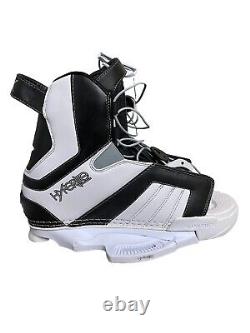 Hyperlite Wake Board Remix Binding Boots Sz 10-14 White Black