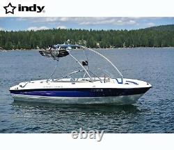 Indy Liquid boat wakeboard tower anodized fits ocean environment easiest install
