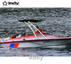 Indy Max forward facing boat wakeboard tower anodised fits ocean environment