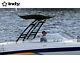 Indy Max Forward Facing Boat Wakeboard Tower Black W Indy Max Foldable Bimini