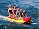 Inflatable Banana Boat Ride Towable 5 Person Jumbo Dog Tube Boat Water Float New
