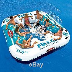 Inflatable Fiesta Island Water Sports Floating Wakeboarding Towable Boats Tubing