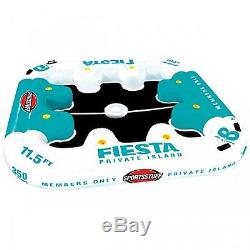 Inflatable Fiesta Island Water Sports Floating Wakeboarding Towable Boats Tubing