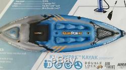 Inflatable KAYAK SEVYLOR K1 quickpak boat canoe