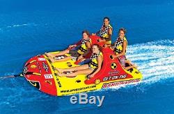 Inflatable Towable SPORTSSTUFF BANDWAGON Beach Sea Game Water Skiing Sport NEW