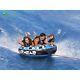 Inflatable Water Towable Tube Airhead 3 Rider Person Sportsstuff Deck Boat Lake